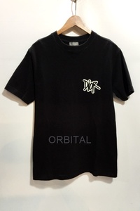 代官山)Dior Homme ディオールオム 20AW Shawn Stussy ショーンステューシー ロゴTシャツ ブラック XS