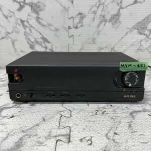 MYM-451 最終出品　激安 MASSIVE POWER AMPLIFIER OU-15II マッシブ パワーアンプ 通電OK ジャンク