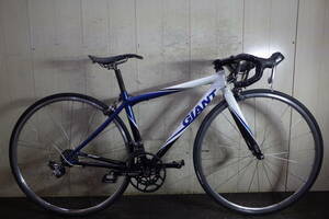 人気良品！GIANT TCR(TEAM COMPACT ROAD) 700C アルミ+カーボンフォーク2X10S ULTEGRA 430mm ロードバイク