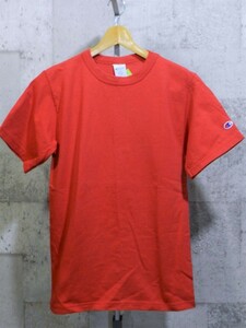 美品 チャンピオン USA製 T101 Tシャツ 赤 無地 S CHAMPION レッド