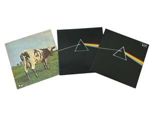 【LPレコード 3枚】PINK FROYD/ピンク フロイド ATOM HEART MOTHER 原子心母 EMS-80320/狂気 EMS-80324 EOP-80778 国内盤 現状品