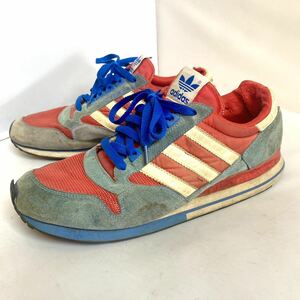 セール即決1円　アディダス　adidas 672742 ZX500 RUNNING サイズ28cm レザースエード & ナイロン ベトナム製 中古