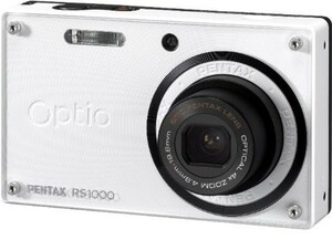 PENTAX デジタルカメラ Optio RS1000 ホワイト 1400万画素 27.5mm 光学4倍