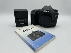 CANON / キャノン EOS 7D / 動作確認済 / 使用説明書・充電器【ETZN030】