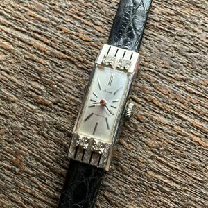 SEIKO レディーセイコー 1500-3220 K14WG ホワイトゴールド 手巻き 稼働 未整備品