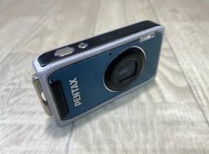 ☆ PENTAX ペンタックス デジタルカメラ ブルー 5x 5-25mm Optio W60 【 未確認/ 現状品 】 （PN-4E4） ☆