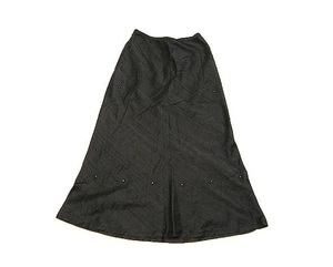 インド製 イッセイミヤケ ハート ISSEY MIYAKE HaaT インドシルクのスカート