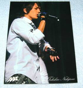 AAA（トリプルエー） 5th Anniversary LIVE トレカ　西島隆弘