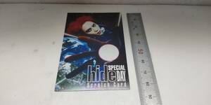 「hide X Japan ピクチャーカード hide SPECIAL DAY Scratch Card」【大きさ・トレカ】【送料無料】「熊五郎のトレカ」00901630