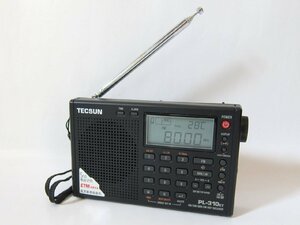 TECSUN　BCLラジオ PL-310ET PL-310の新型　 高感度 短波ラジオ 短波/AM/FMラジオ ブラックPL-310ET