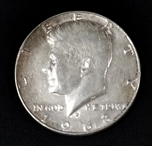 アメリカ銀貨 ケネディ 1968年 half dollar