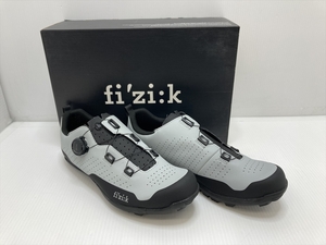 ★★展示未使用品 フィジーク FIZIK テラ アトラス TERRA ATLAS ビンディングシューズ グレー EU44 28.35cm MTB