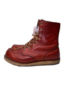 RED WING◆レースアップブーツ/US10/BRW/レザー