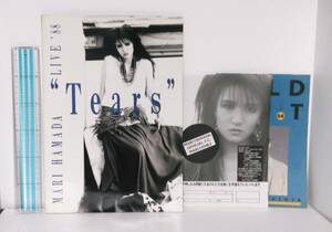 1988年　浜田麻里　ツアーパンフレット◆Tears◆当時の小冊子やチラシ付属します。