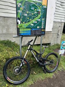 SANTA CRUZ V10 ダウンヒルバイク フルカーボンMTB 2017 サイズ:M サンタクルーズ