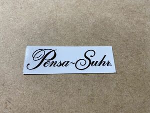 Pensa-Suhr ネックヘッド ロゴ デカール ブラック #DECAL-PENSASUHR-LOGOB