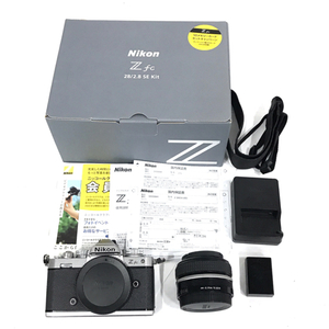 1円 Nikon Zfc NIKKOR Z 28mm 1:2.8 SE ミラーレス一眼カメラ レンズ 付属品有り L281830