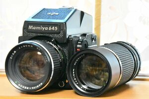 フィルムカメラ 中古 初心者 Mamiya M645 1000S　mamiya sekor c 80/1.9 カメラ【中古】