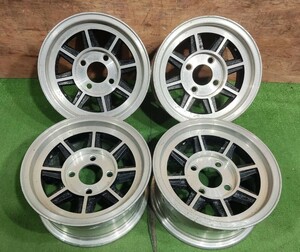 【HAYASHI RACING STREET】13X6JJ ET7 4H/114.3 4本セット！