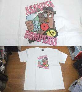 送料無料 未使用 リバディートーキョー コラボ パンクドランカーズ punkdrunkers Tシャツ 白 XL