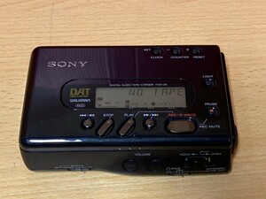 SONY／ ソニー　DIGITAL AUDIO TAPE-CORDER／デジタルオーディオテープレコーダー　TCD-D8　日本製　動作確認済み!