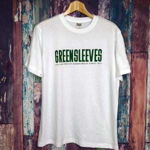 送込　Greensleeves　UK　Reggae　半袖Tシャツ　白　Mサイズ 