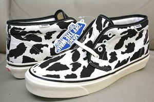 新品未使用 VANS バンズ US企画 CHUKKA 49 DX チャッカ 牛柄 Anaheim Factory Collection カウ 定価11,000円 US9.5 27.5センチ 送料無料