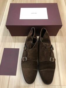 ジョンロブ ウィリアムII John Lobb william 2 ダブル モンクストラップ ブーツ サイズ9