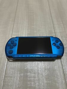 【1円スタート】通電確認 SONY ソニー PlayStation Portable PSP-3000 プレイステーションポータブル 本体のみ バイラントブルー