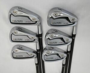 中古良品☆EPON AF-506 #5-PW 6本セット グラファイトデザイン RAUNE i75 S エポン ラウネ