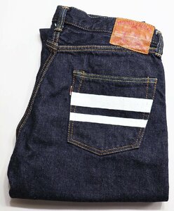 MOMOTARO JEANS (桃太郎ジーンズ) Lot 1005SP / 出陣レーベル 15.7oz.特濃デニム ミドルストレートジーンズ 美品 インディゴ w31