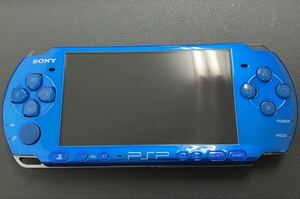 SONY PSP-3000 プレイステーションポータブル 本体 ブルー ジャンク 