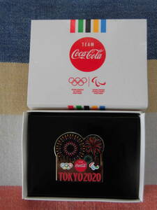 ●即決！送料無料●ピンバッジ●花火のデザイン●東京2020オリンピック×コカコーラ●TOKYO2020/ピンズ/ピンバッチ