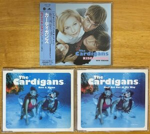 ◎THE CARDIGANS MAXI-CD 3枚①Rise & Shine(国内盤:POCP-7081)②Rise & Shine(UK盤:577 825-2)③Hey! Get Out Of My Way(SW盤:TRACDT-505)