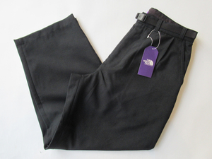 2024SS THE NORTH FACE PURPLE LABEL Polyester Wool Oxford Wide Tapered Field Pants サイズ32 /ナナミカノースフェイスパープルレーベル