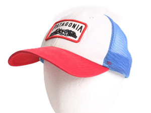 パタゴニア トラッカー ハット メンズ レディース フリーサイズ Patagonia 帽子 メッシュ ベースボール キャップ トリコカラー アウトドア