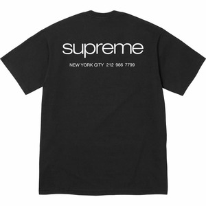 【L】 23AW Supreme NYC Tee Black シュプリーム ニューヨーク Tシャツ 新品未使用 アーカイブ