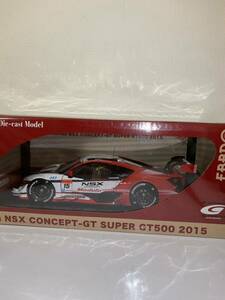 EBBRO Honda NSX CONCEPT-GT SUPER GT500 2015 1/18