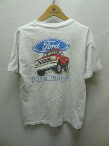 送料無料 アメリカ USA 古着 MADE IN USA フォード トラック FORD TRUCK レディース＆キッズ 半袖 Hanes BEEFY-Tシャツ YOUTH14-16(160)