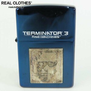 ZIPPO/ジッポー TERMINATOR3 Rise of the machines/ターミーネーター3/ブルー/2000年製 /LPL