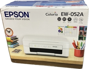 【動作保証】EPSON カラリオ EW-052A プリンター インクジェット 複合機 家電 未使用 C8753359