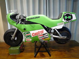 40121 ポケバイ ROLAND Dandy ローランド ダンディ ロビンエンジン Kawasaki カワサキ レーサー 日本製 国産 旧車 日本ライフ 当時物