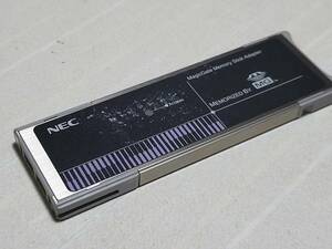ジャンク NEC メモリースティック アダプター PC-VP-WU08X 送料120円 or 185円 or 370円 or 520円