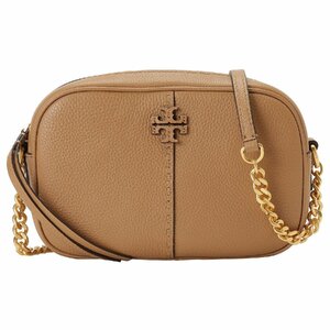 トリーバーチ ショルダーバッグ Tory Burch 147578 227 TIRAMISU マックグロー カメラバッグ ダブルTロゴ 2WAY クロスボディ ティラミス