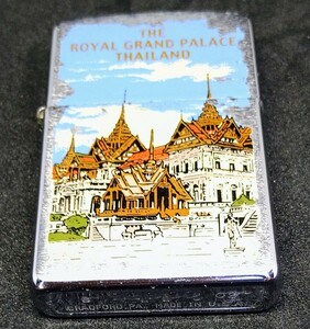 zippo　2002年2月製　THE ROYAL GRAND PALACE THAILAND　ライター