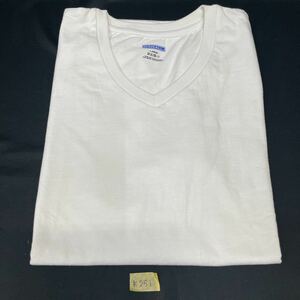 ○K251○ ラディアル　白　ホワイト　Vネック　Tシャツ　Lサイズ　未使用保管品　訳あり　半袖Tシャツ VネックTシャツ