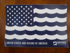 ◆新品U.S.限定サーフライダー【SURFRIDER　FOUNDATION】USOA 大 Stickerステッカー限定◆生産終了