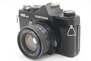 Y1003 トプコン Topcon RE200 ブラック RE Topcor 55mm F1.7 フィルムカメラ ボディレンズセット ジャンク