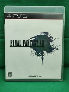 PS3 ファイナルファンタジーXIII FF13 スクウェアエニックス　起動確認済