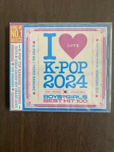 【送料無料】【匿名配送】I LOVE K-POP 2024 -BOYS&GIRLS BEST HITS 100 - OFFICIAL MIXCD -　ILKP-017 MKD-129